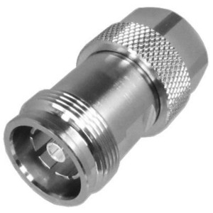 Bolton Technical BT151045 Straight Adapter, 4.3/10 Male to N-Female, -160 dBc, Low PIM
